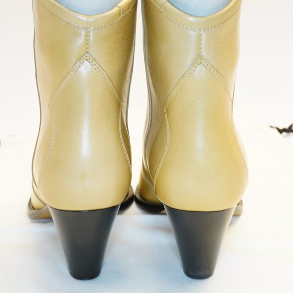 Isabel Marant Darizo Leather Ankle Boots, Beige, New in Box, Bag - Picture 3 of 9